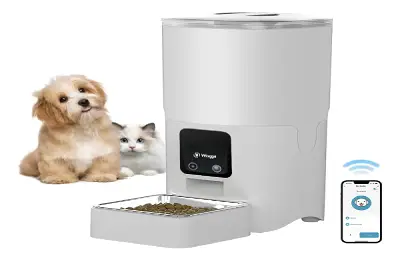 Comedero automatico Waggs de 6 litros para control de peso y ansiedad