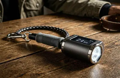 Accesorios tecnológicos de paseo y correas inteligentes con linterna LED