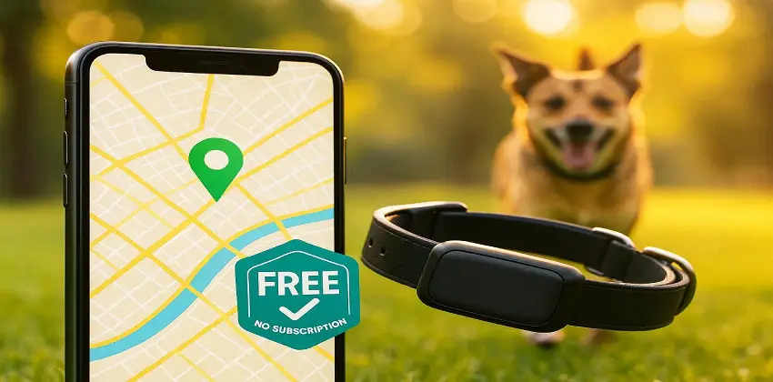 Auditoría y opiniones del collar rastreador GPS sin abono mensual genérico para mascotas
