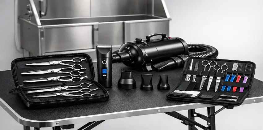 Equipamiento de alta gama para peluquería canina y grooming profesional en Argentina