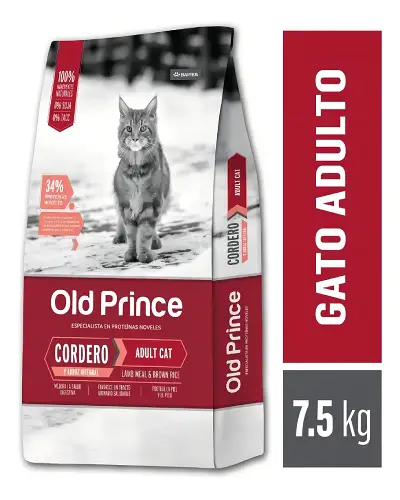 Old Prince Proteínas Noveles Adult Cat Cordero 7.5 kg