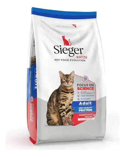 Sieger Katze Gato Adulto High Quality X 10 Kg